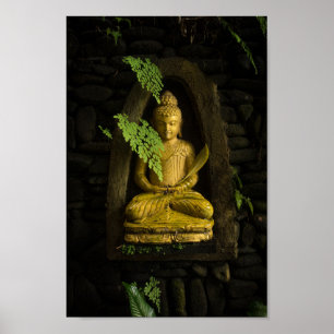 Thailand Buddha Buddhist Statue Poster