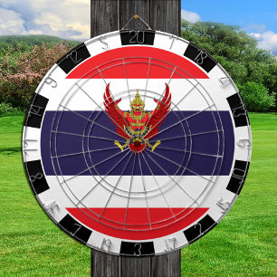 Thailand Dartboard och Thai Flagga/speltavla Darttavla