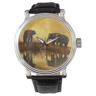 Thailand Elephants 1 Watch & Numeral Options Armbandsur