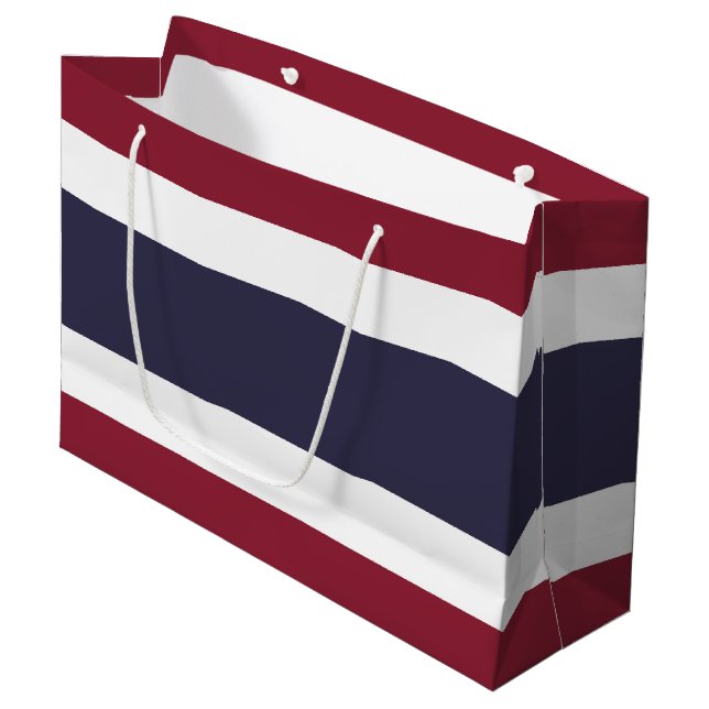Thailand flagga (Framsidan Vinklad)