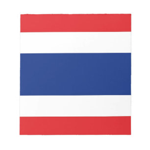 Thailand Flagga Anteckningsblock