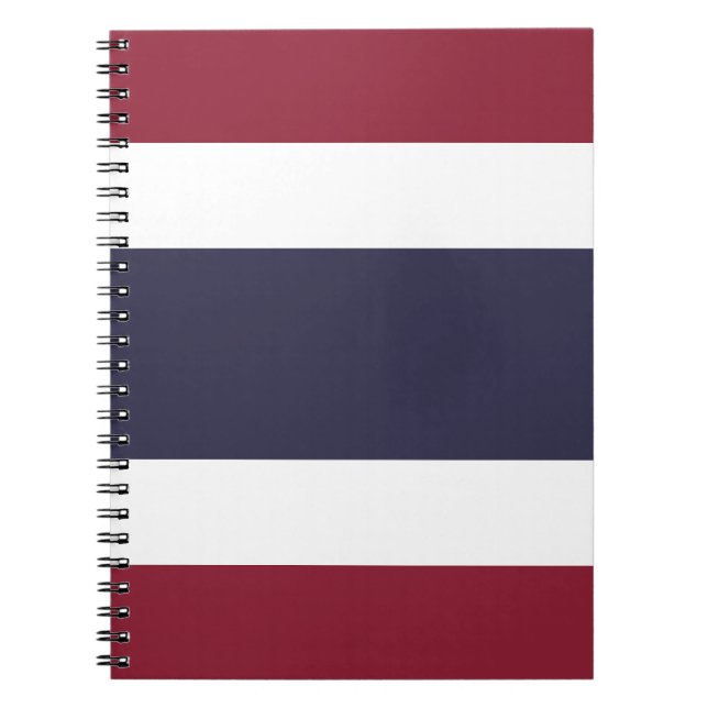 Thailand flagga anteckningsbok (Framsidan)