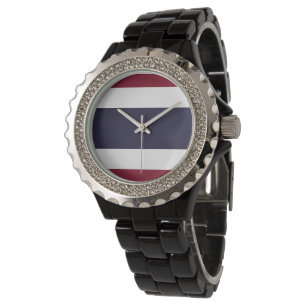 Thailand flagga armbandsur