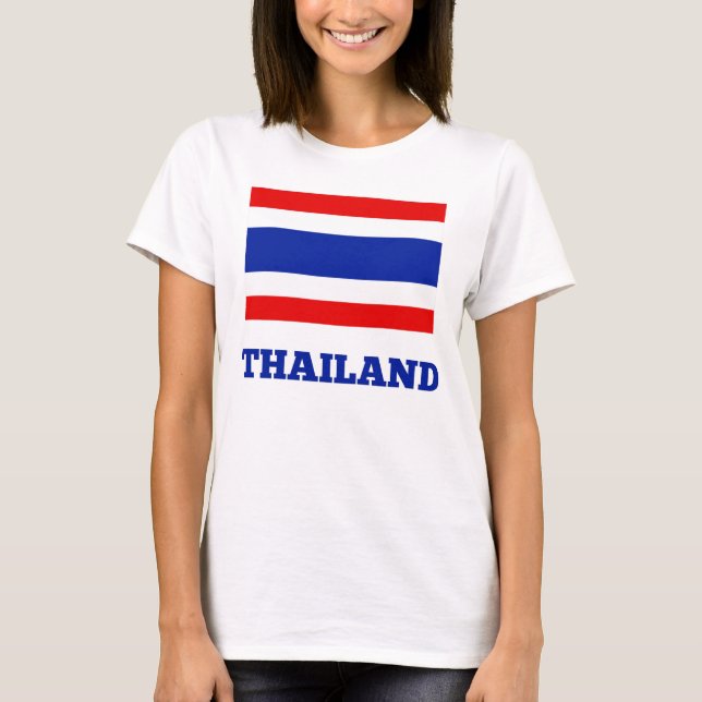Thailand, Flagga av Thailand T-shirt (Framsida)