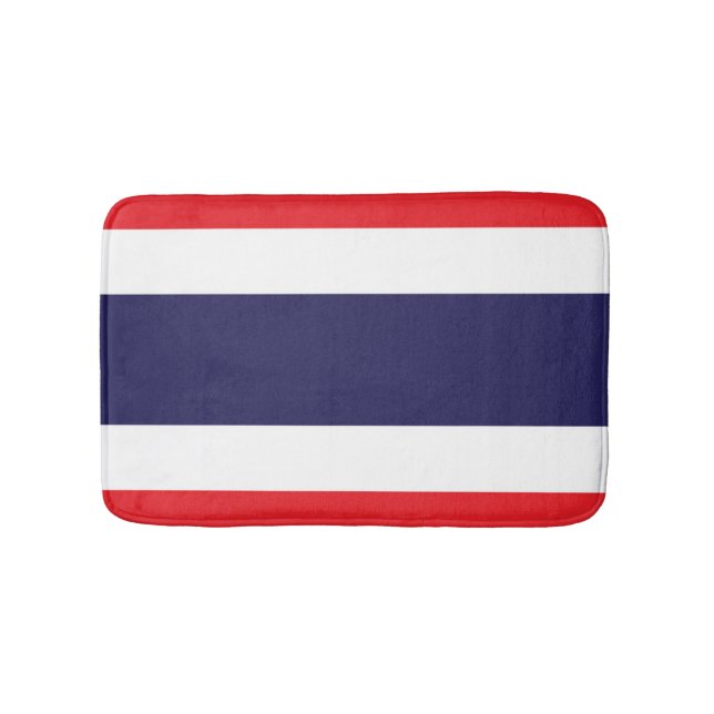 Thailand Flagga Badrumsmatta (Framsidan)