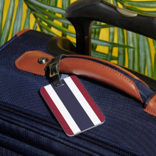 Thailand flagga bagagebricka