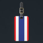 Thailand flagga bagagebricka<br><div class="desc">Thailand flagga</div>
