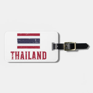 Thailand flagga bagagebricka