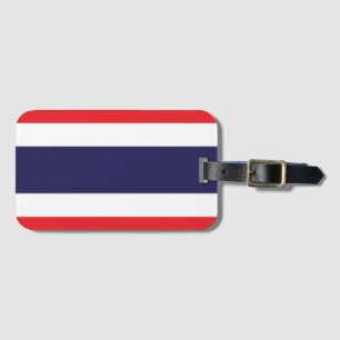 Thailand Flagga Bagagebricka