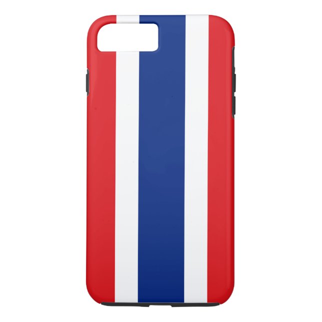 Thailand flagga Case-Mate iPhone skal (Baksida)