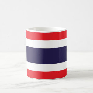 Thailand Flagga Kaffemugg