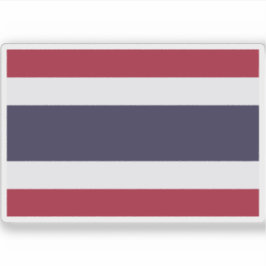 Thailand flagga klistermärken