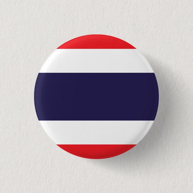 Thailand Flagga Knapp (Framsida)