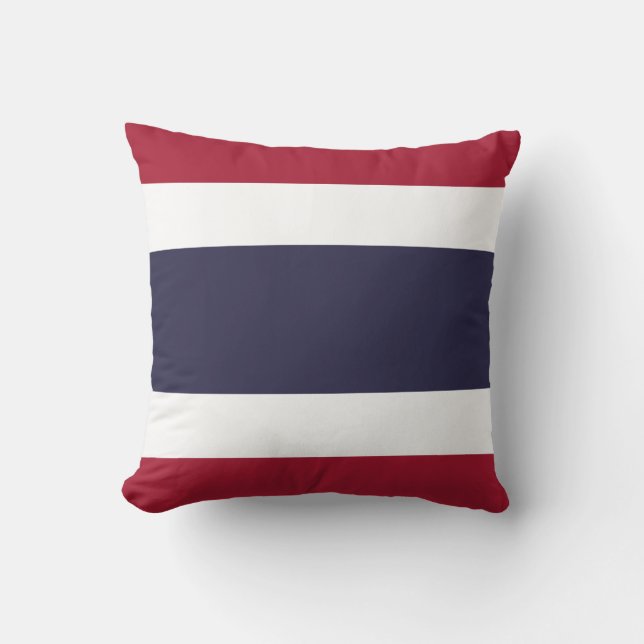 Thailand flagga kudde (Framsida)