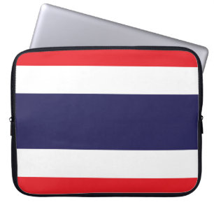 Thailand flagga laptop fodral