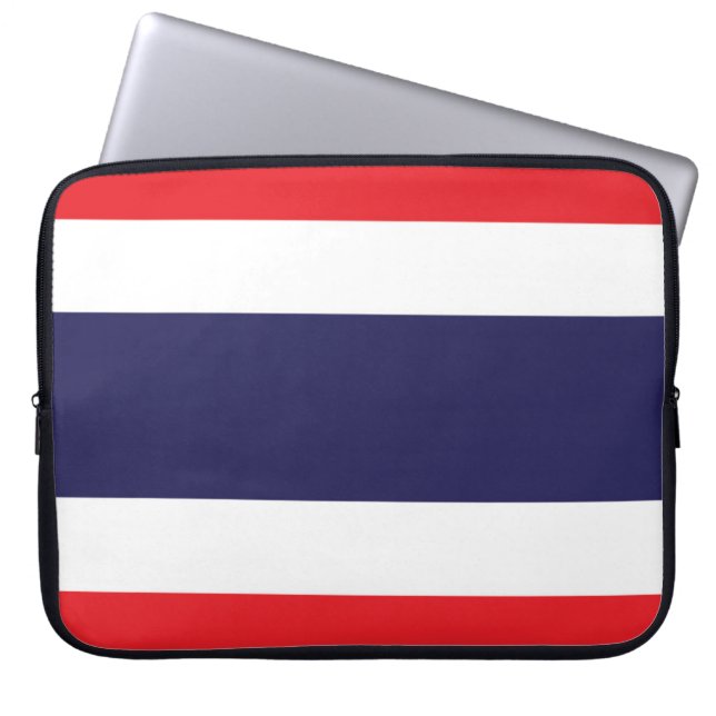 Thailand flagga laptop fodral (Framsidan)