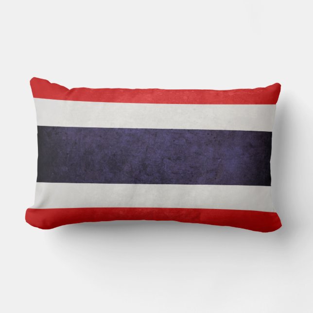 Thailand flagga lumbarkudde (Framsida)
