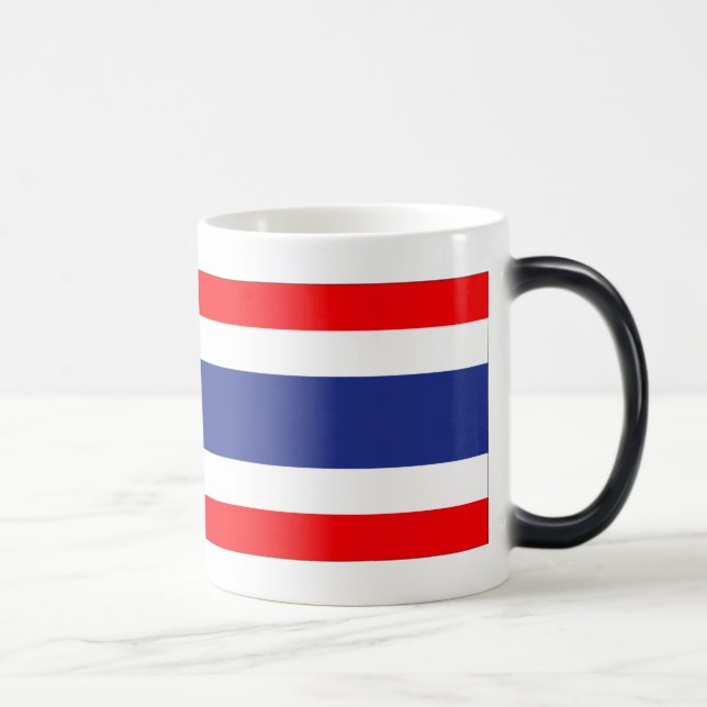 Thailand Flagga Magisk Mugg (Höger)