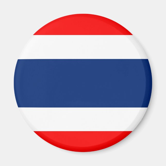 Thailand flagga magnet (Framsidan)