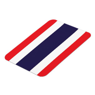 Thailand - Flagga - Magnet