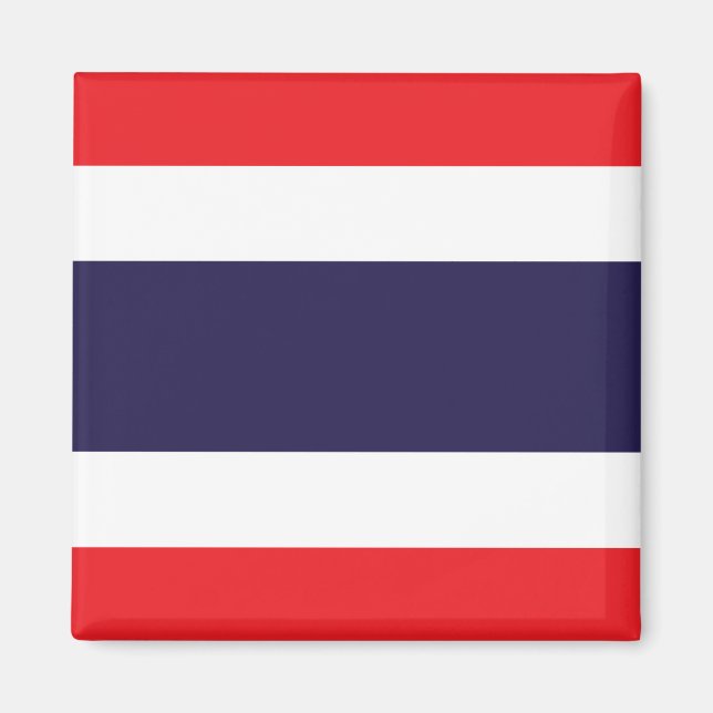 Thailand Flagga Magnet (Framsidan)
