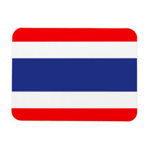 Thailand Flagga Magnet