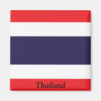 Thailand flagga magnet