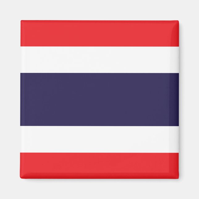 Thailand flagga magnet (Framsidan)