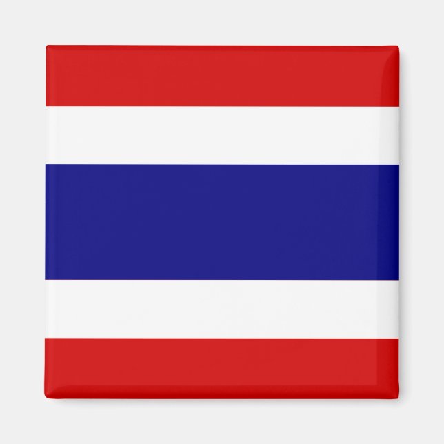 Thailand Flagga Magnet (Framsidan)
