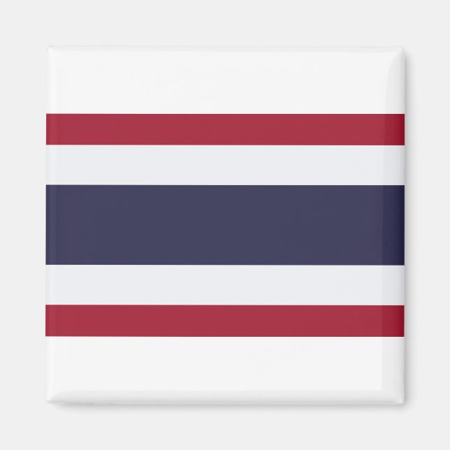 Thailand Flagga Magnet (Framsidan)