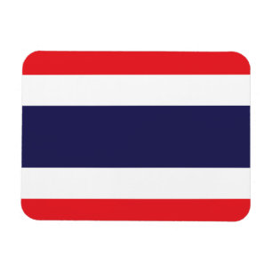 Thailand Flagga Magnet