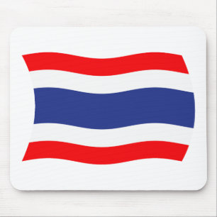 Thailand Flagga Mousepad Musmatta