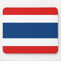 Thailand flagga Mousepad