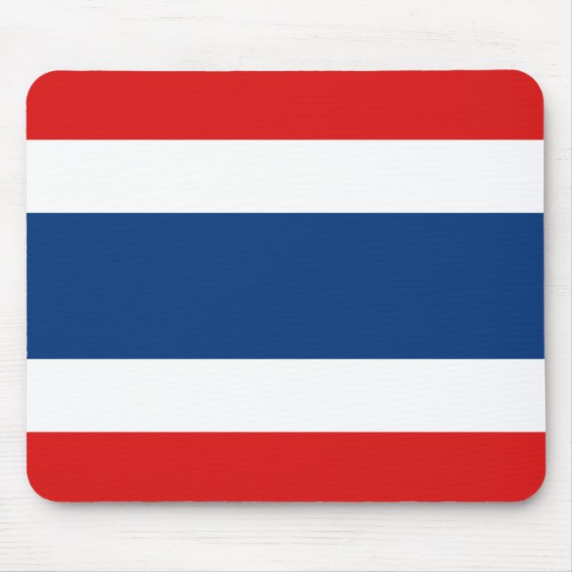 Thailand flagga Mousepad Musmatta (Framsidan)