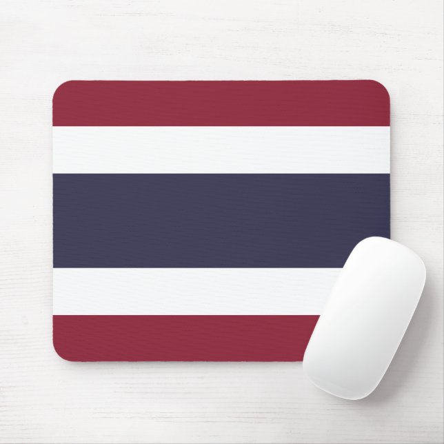 Thailand flagga musmatta (Med mus)