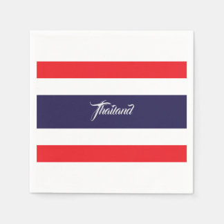 Thailand Flagga Napkins Pappersservett