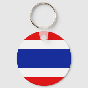 Thailand Flagga Nyckelring
