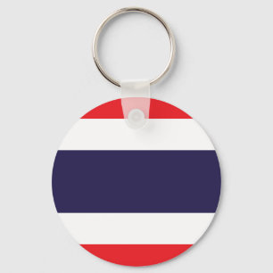 Thailand Flagga Nyckelring