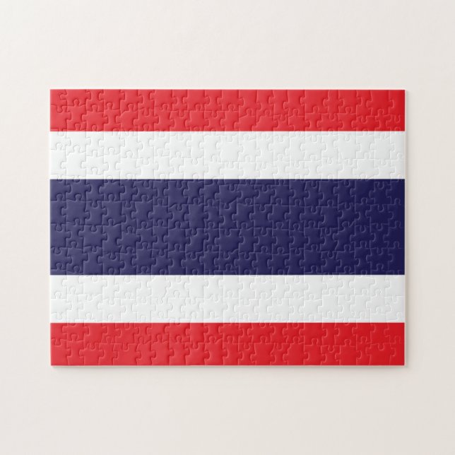 Thailand Flagga Pussel (Horisontell)