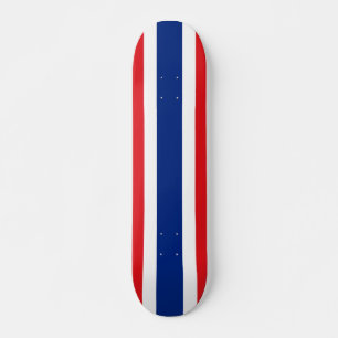 Thailand flagga thai skateboard bräda 19,5 cm