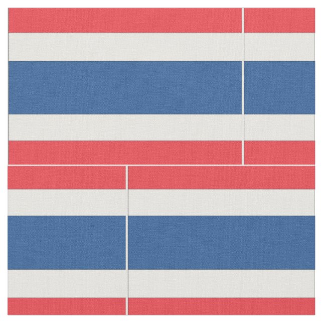 Thailand flagga tyg (Närbild)