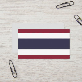 Thailand flagga visitkort