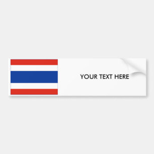 Thailand FLAGGAbildekal Bildekal