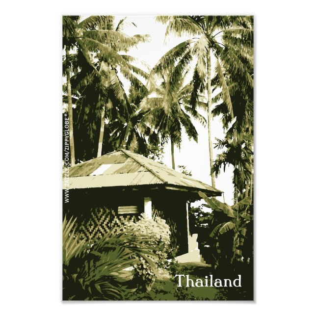 Thailand Fotoavtryck Fototryck (Framsidan)