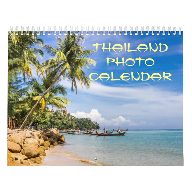 Thailand Fotokalender Kalender (Omslag)