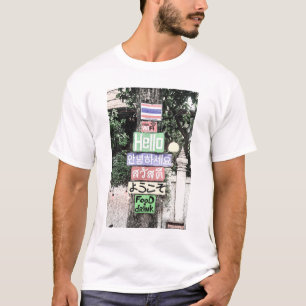Thailand Hej Signs Travel T Shirt