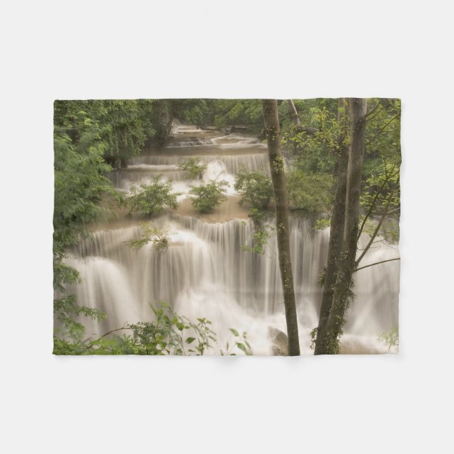 Thailand, Huai Mae Khamin vattenfall Fleecefilt (Framsidan (Horisontell))