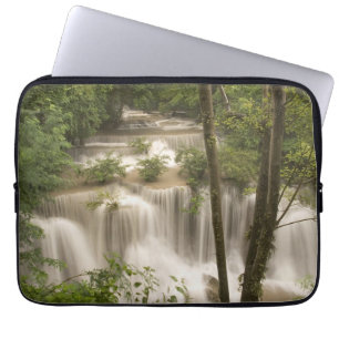 Thailand, Huai Mae Khamin vattenfall Laptop Fodral