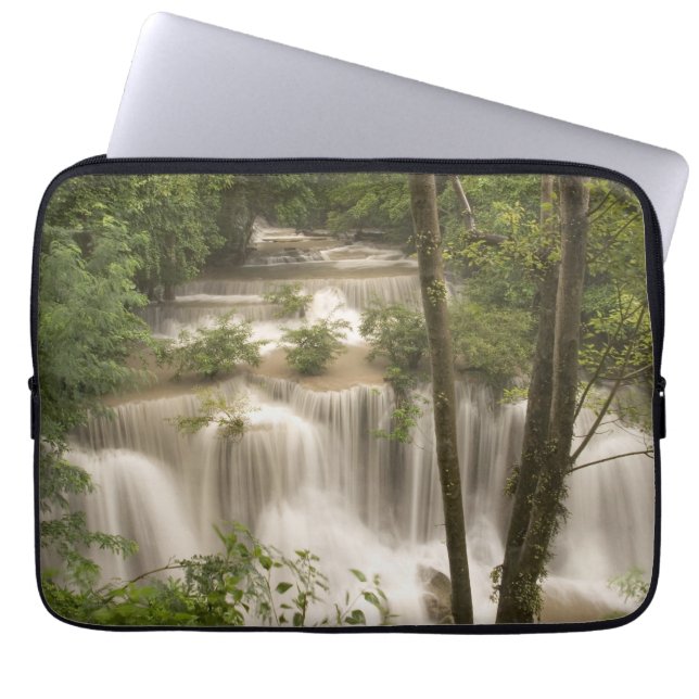 Thailand, Huai Mae Khamin vattenfall Laptop Fodral (Framsidan)