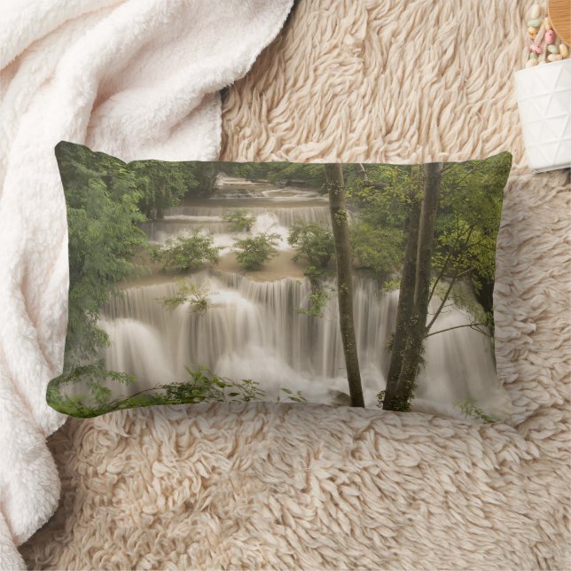 Thailand, Huai Mae Khamin vattenfall Lumbarkudde (Filt)